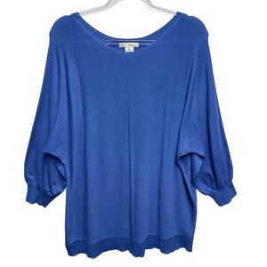 Max Studio Seamed Dolman Oversized Knit Sweater